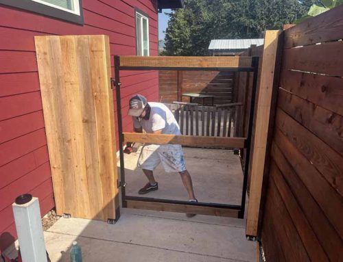 New Gate Construction Hood River Rockford Rd